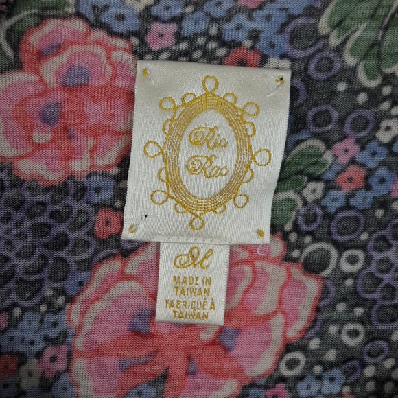 Anthropologie Ric Rac Dolman Floral Top - Picture 3 of 6